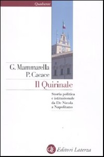 IL QUIRINALE STORIA POLITICA E ISTITUZI