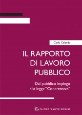 Il rapporto di lavoro pubblico. Dal pubblico impiego alla...