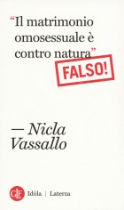 &laquoIL MATRIMONIO OMOSESSUALE E CONTRO NATU